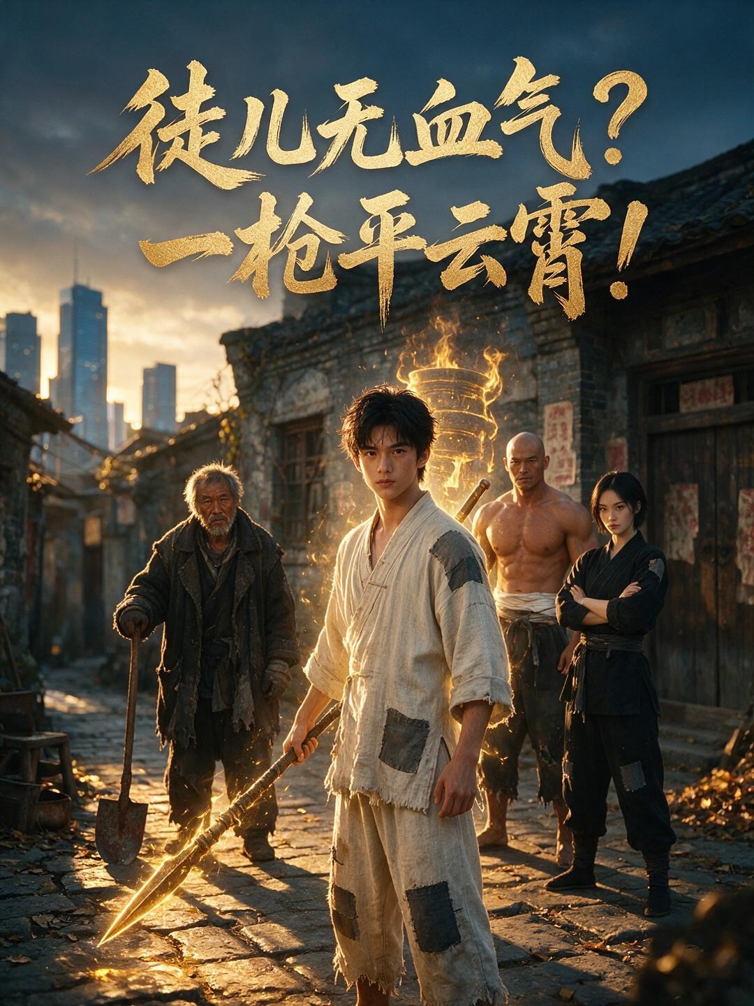 徒儿无血气?一枪平云霄!