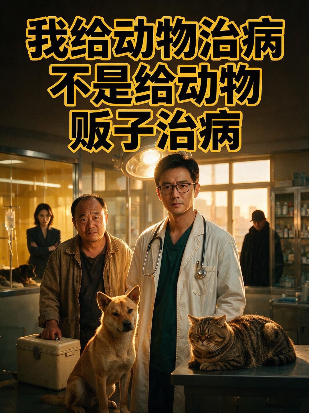 我给动物治病，不是给动物贩子治病