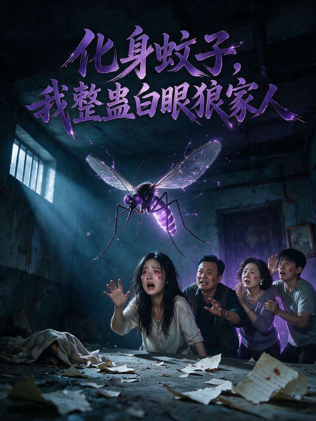 化身蚊子，我整蛊白眼狼家人
