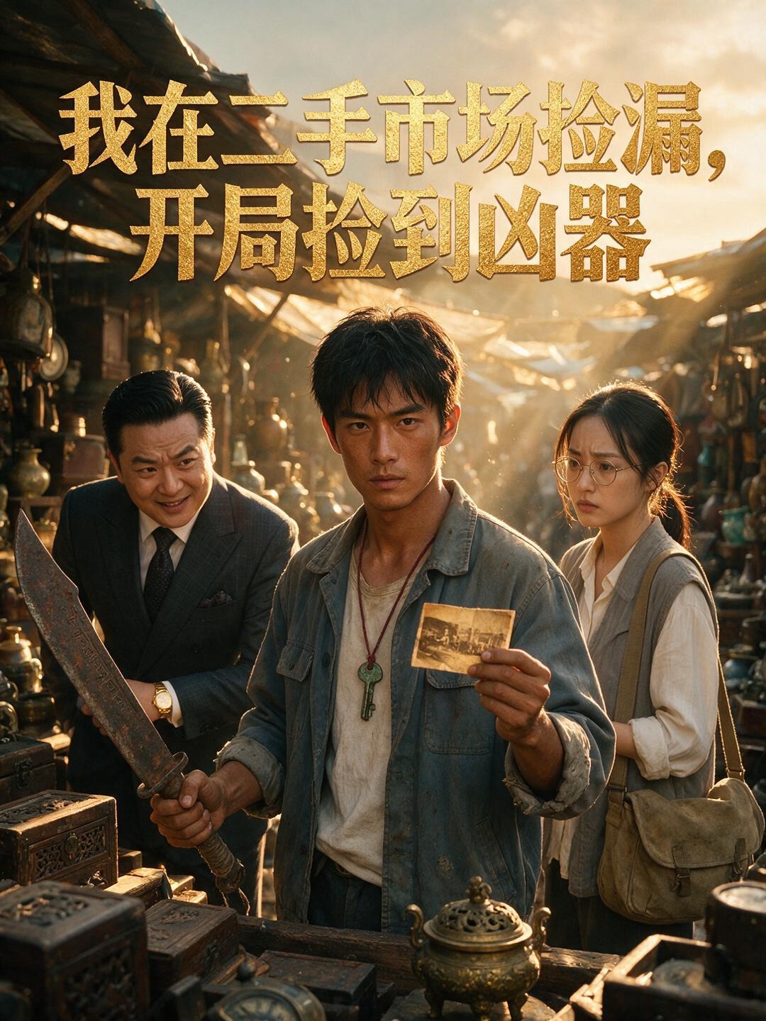 我在二手市场捡漏，开局捡到凶器