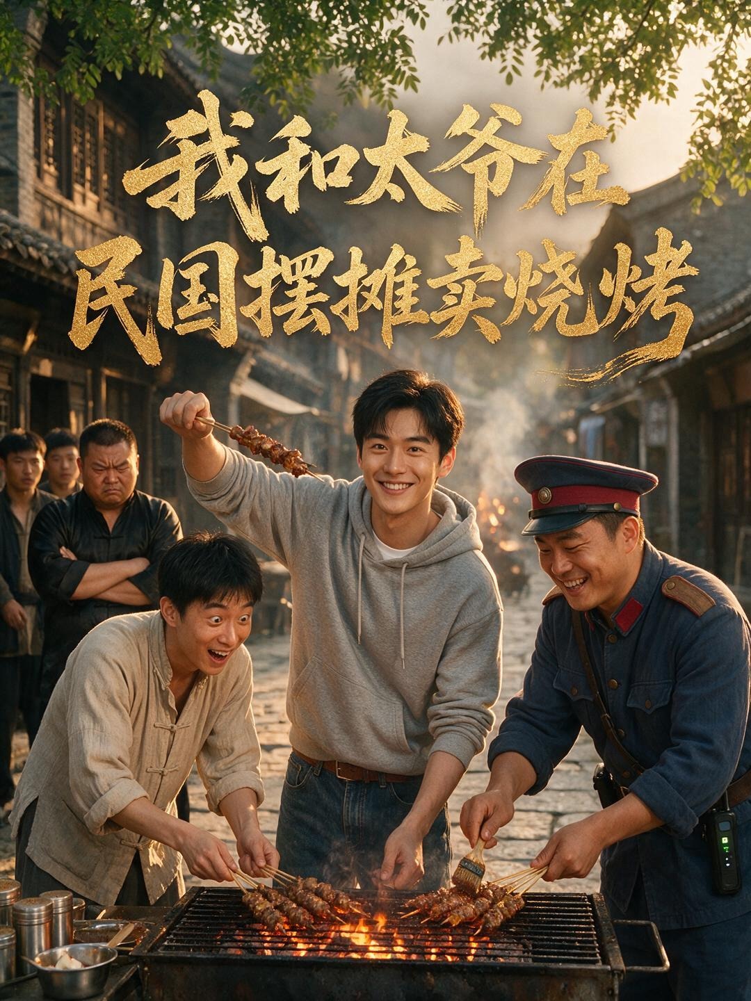 我和太爷在民国摆摊卖烧烤