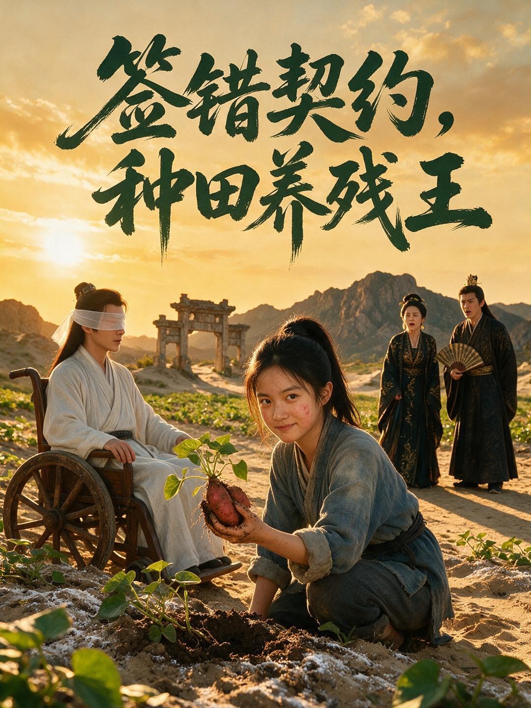 签错契约，种田养残王