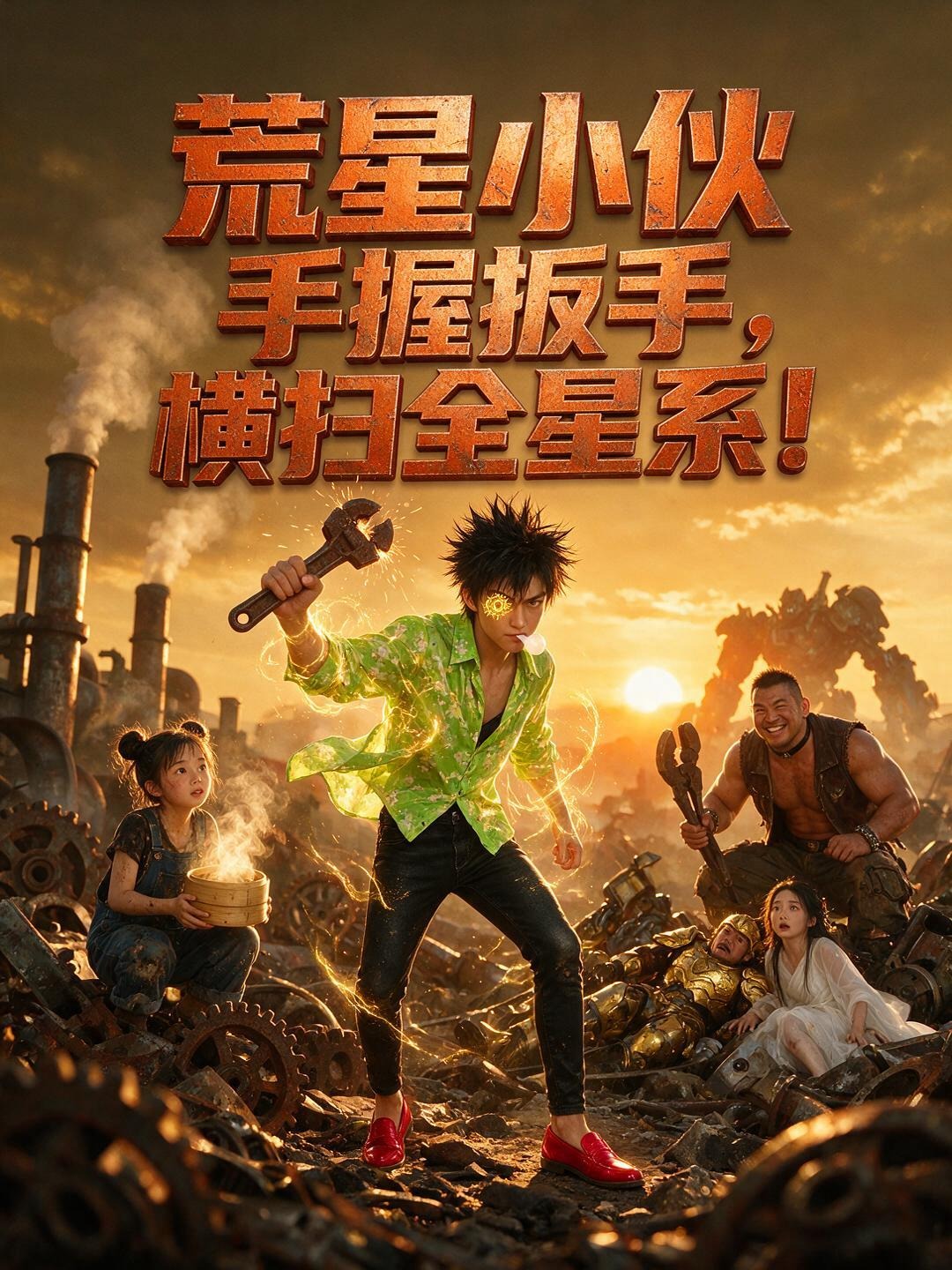 荒星小伙手握扳手，横扫全星系！