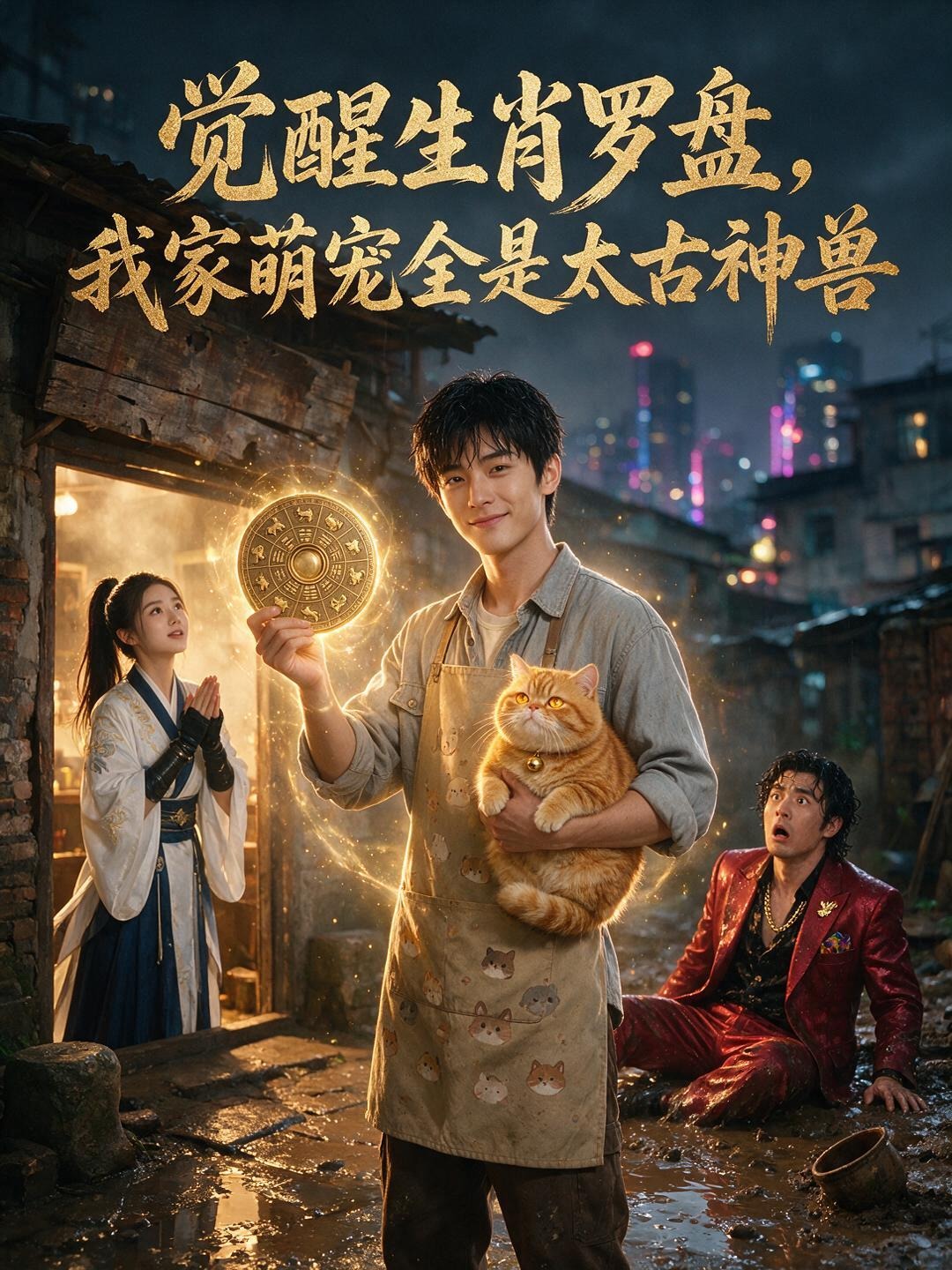 觉醒生肖罗盘，我家萌宠全是太古神兽