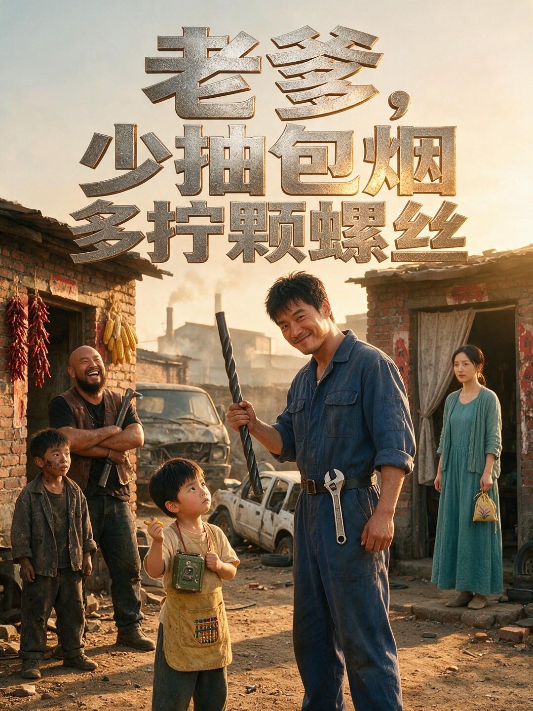 老爹，少抽包烟多拧颗螺丝